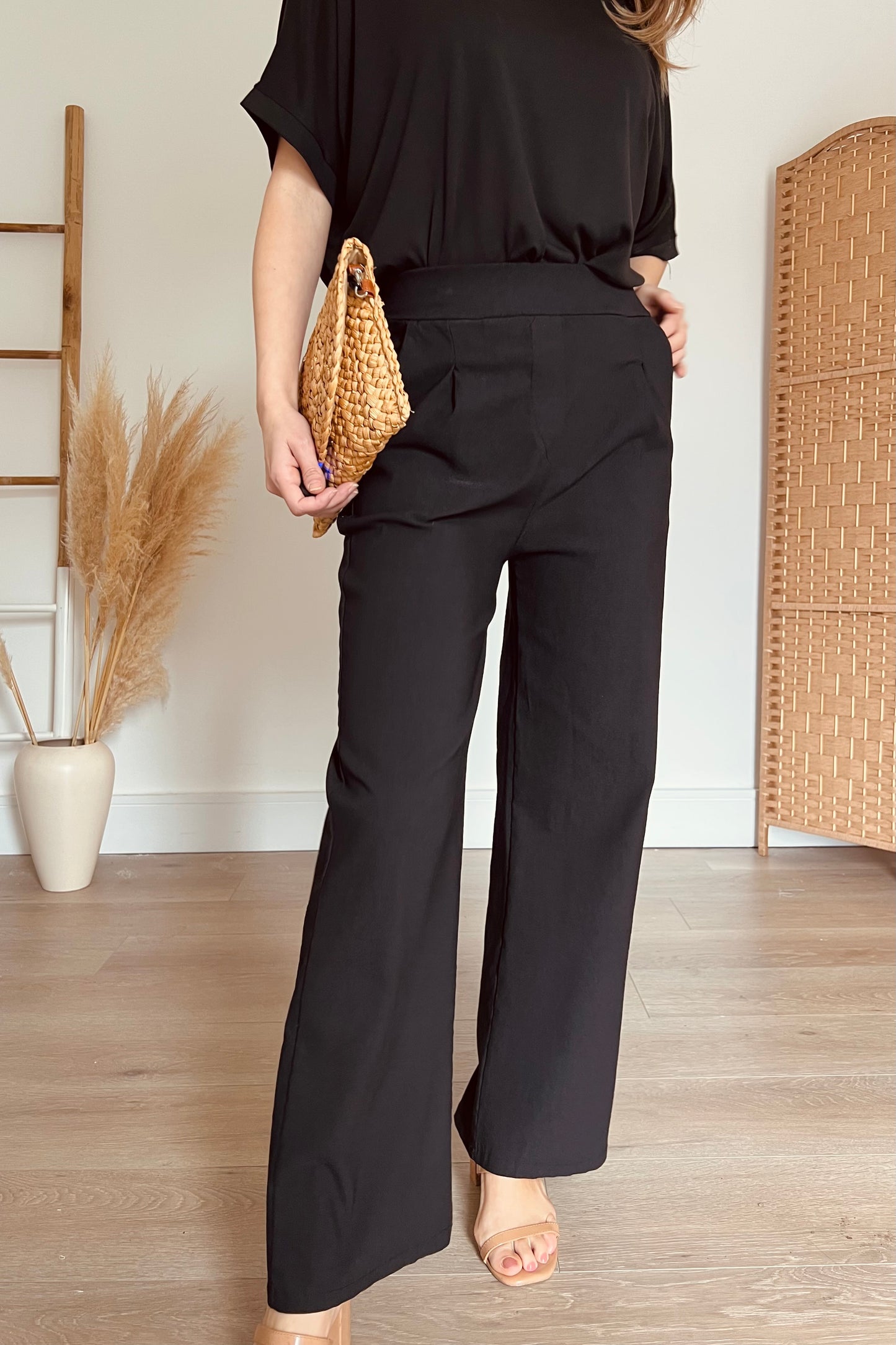 Wide Leg Magic Trousers