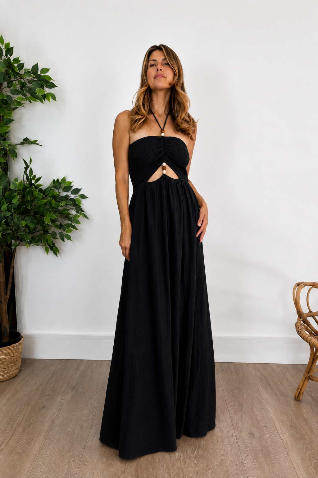 Cut Out Maxi Dress