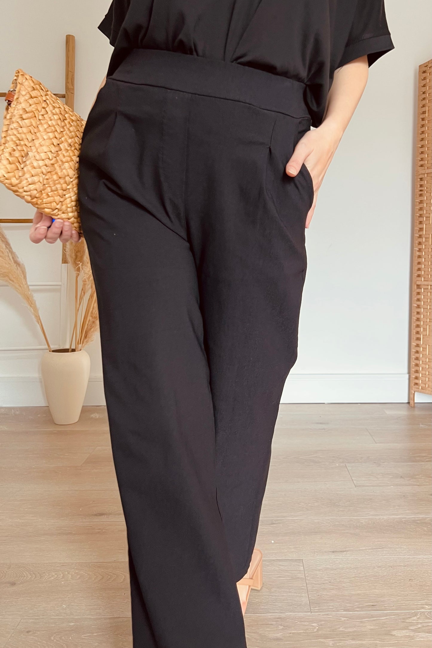 Wide Leg Magic Trousers