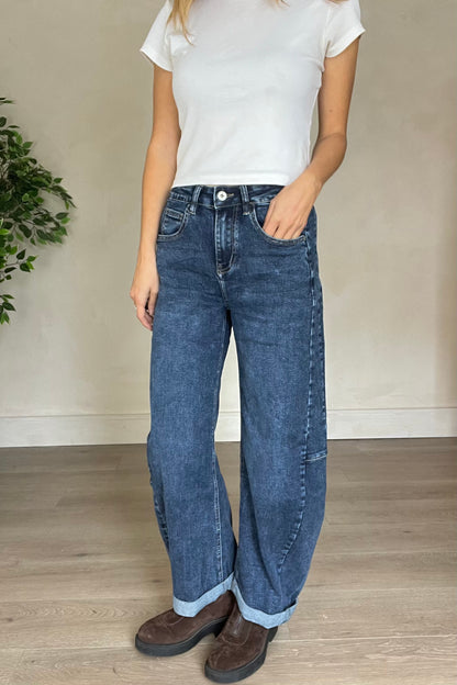 Stretch Barrel Jeans
