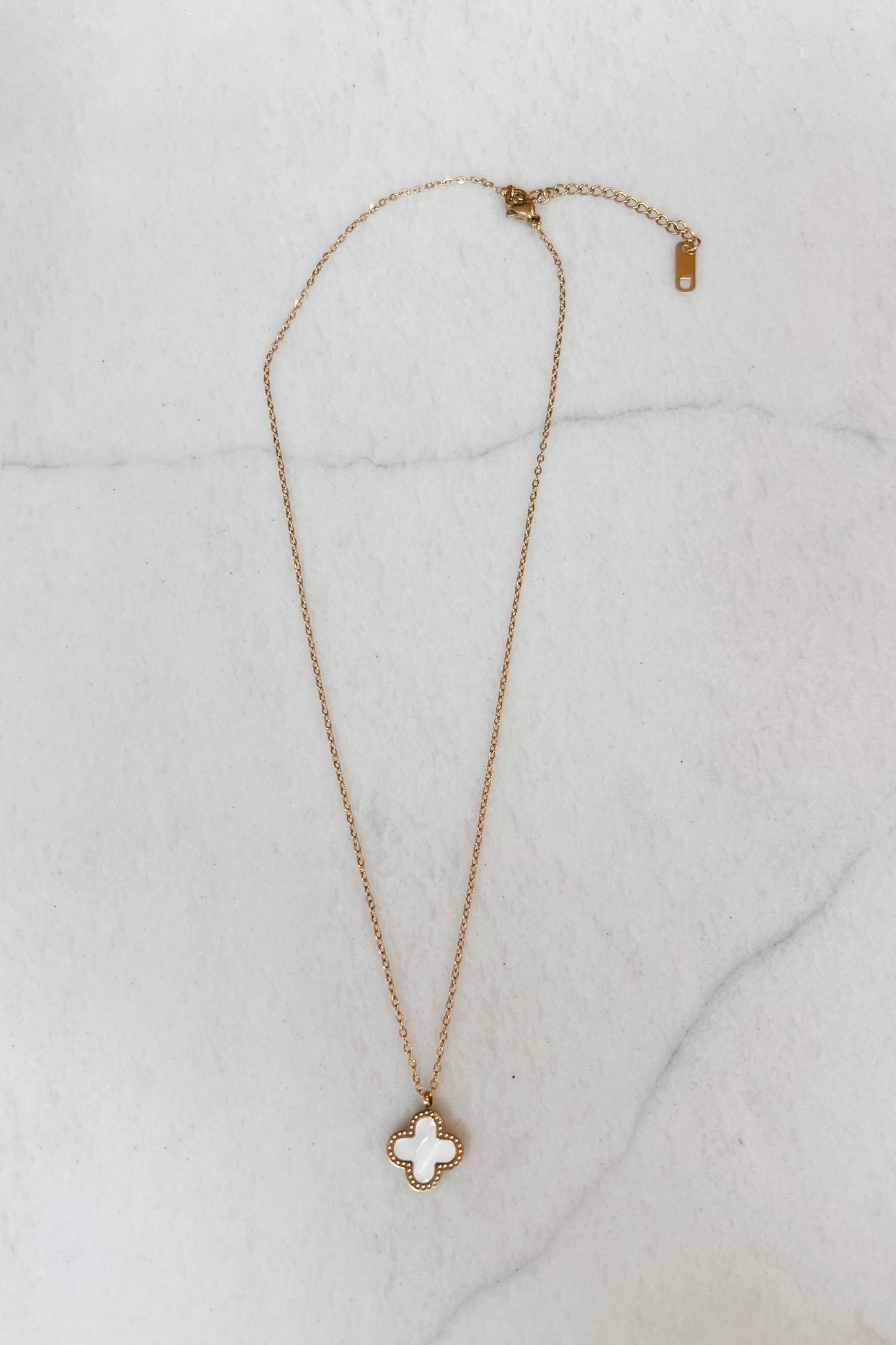 Reversible Clover Pendant