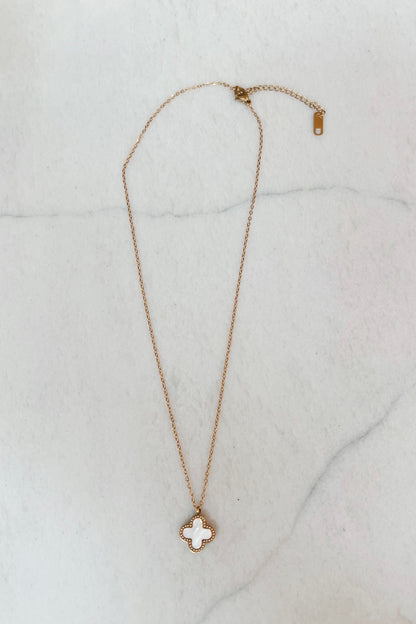 Reversible Clover Pendant