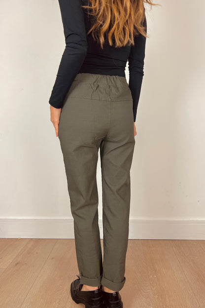 Khaki Magic Trousers