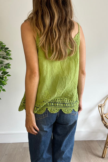 Crochet Detail Cami