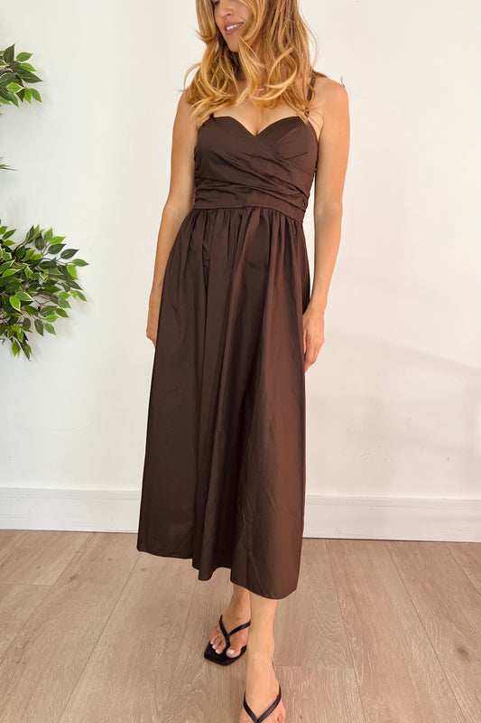 Gathered Bust Detail Dress