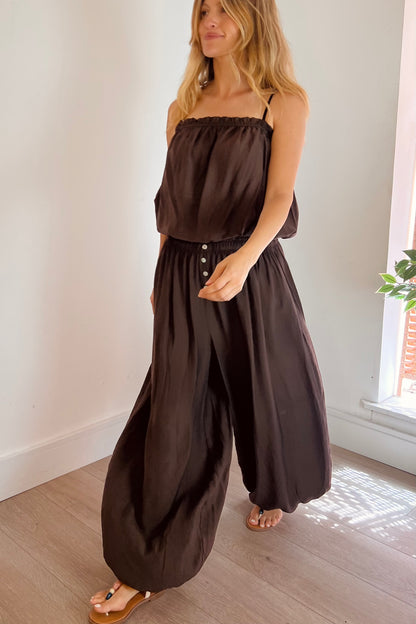 Balloon Pant Co-ord With Button Detail