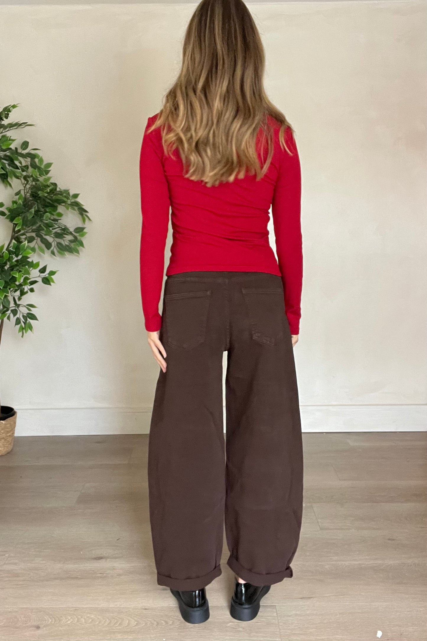 Fleece Lined Basic Top