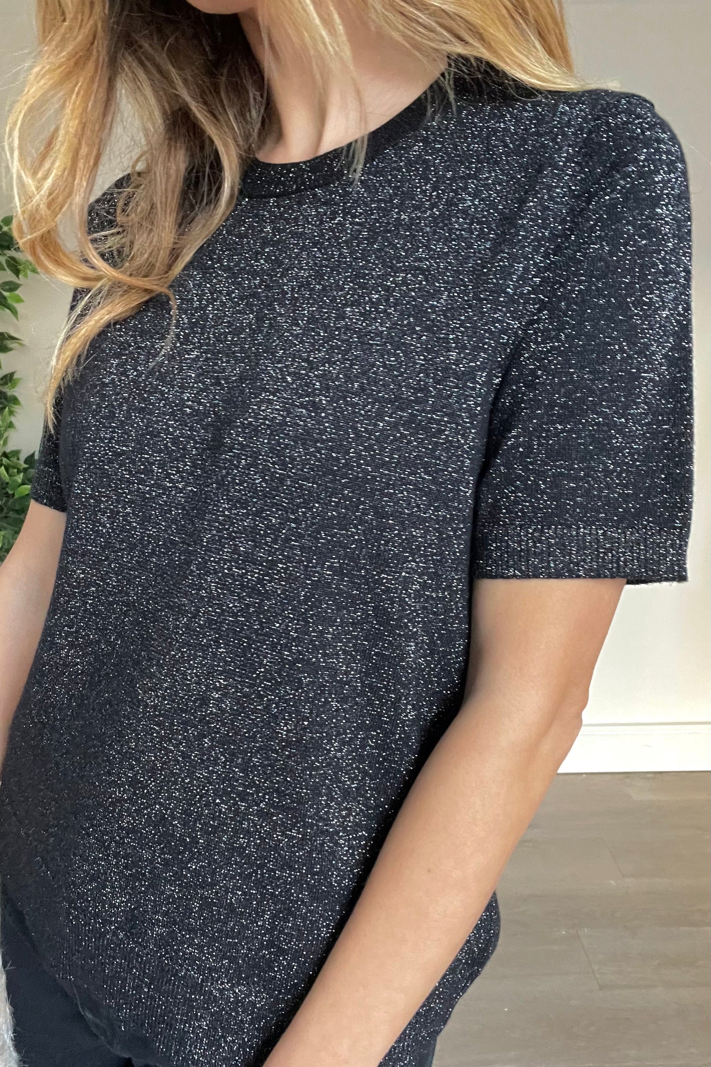 Sparkle Fine Knit Tee