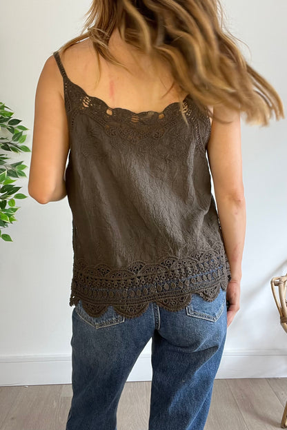 Crochet Detail Cami