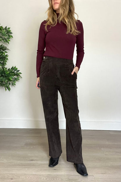 Needle Cord Magic Trousers