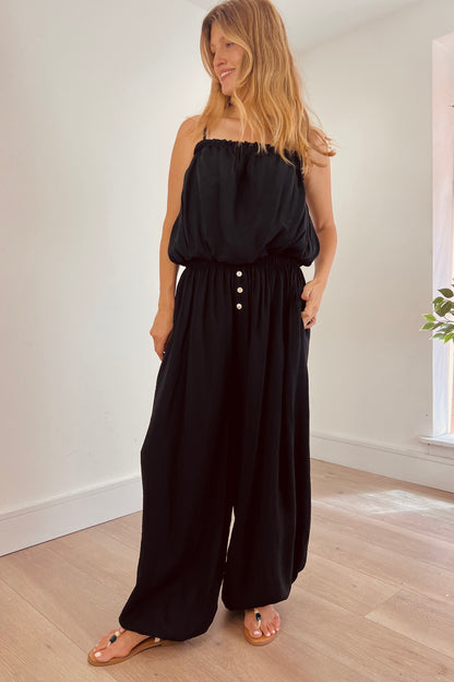 Balloon Pant Co-ord With Button Detail