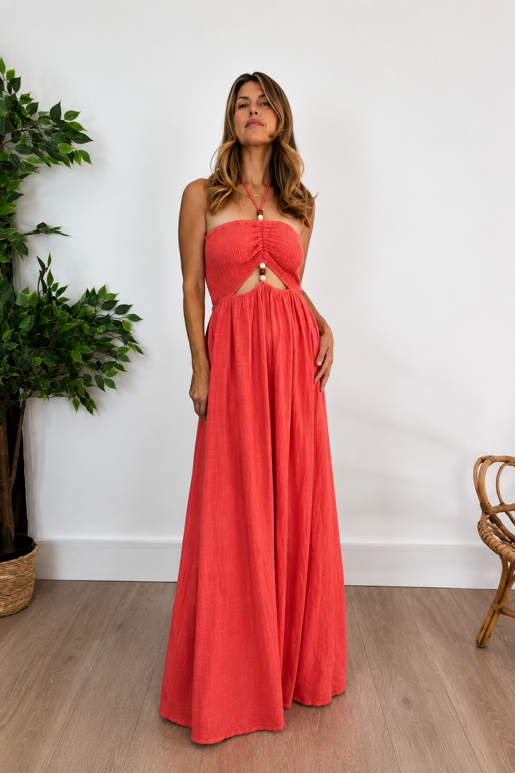 Cut Out Maxi Dress