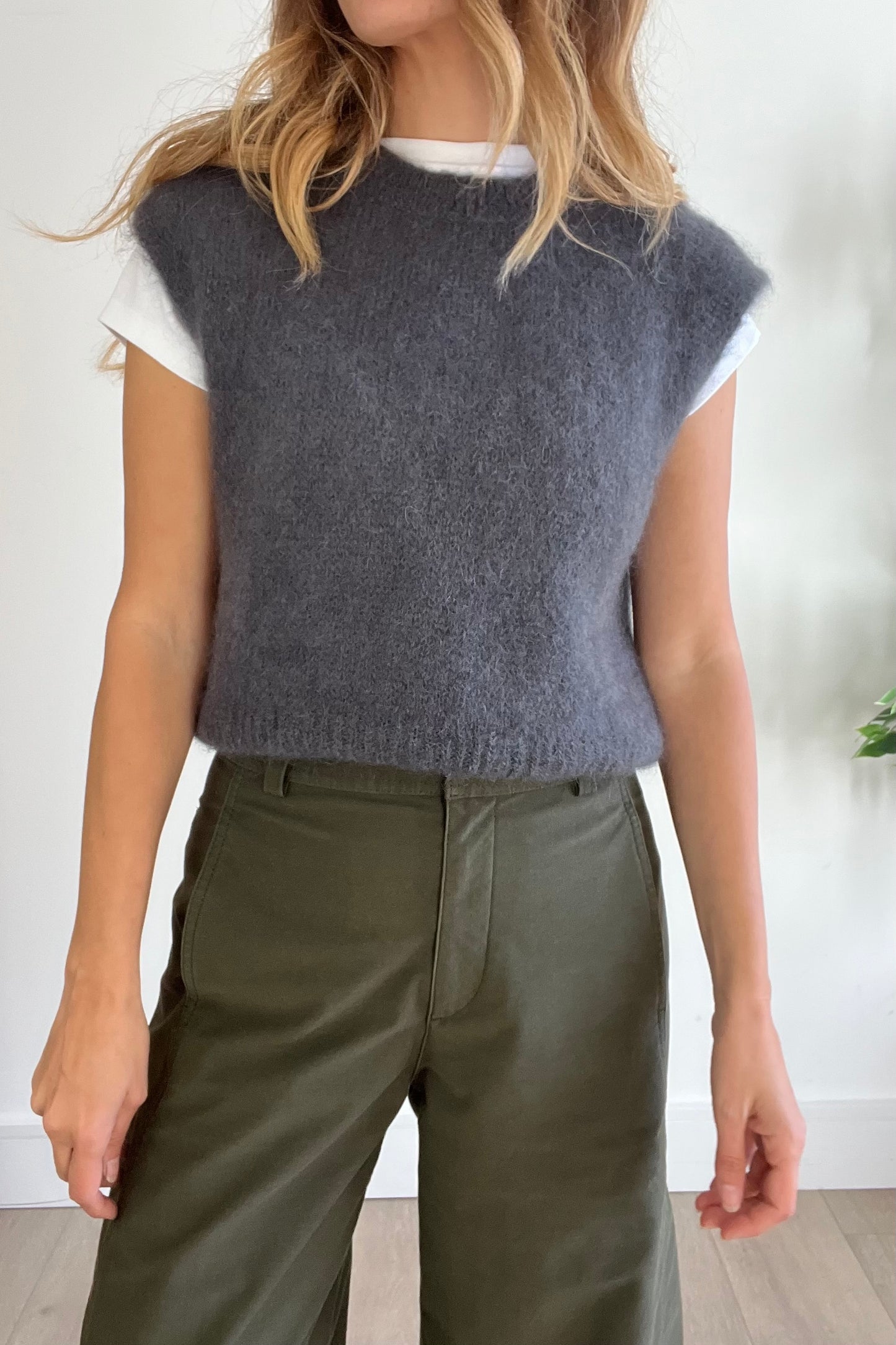 Crop Mohair Tank