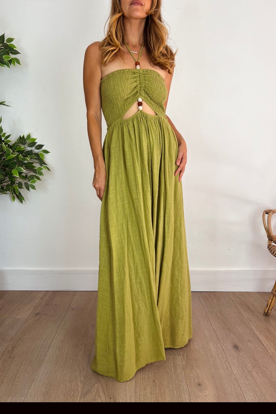 Cut Out Maxi Dress