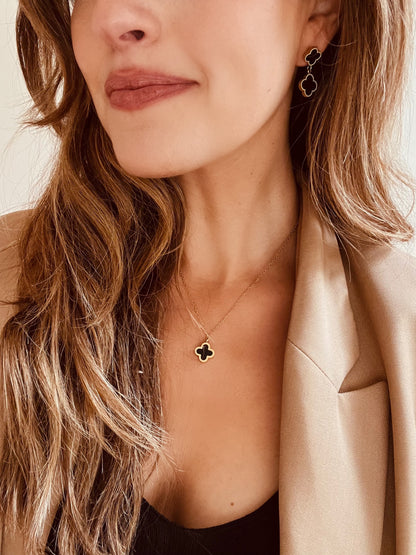 Reversible Clover Pendant