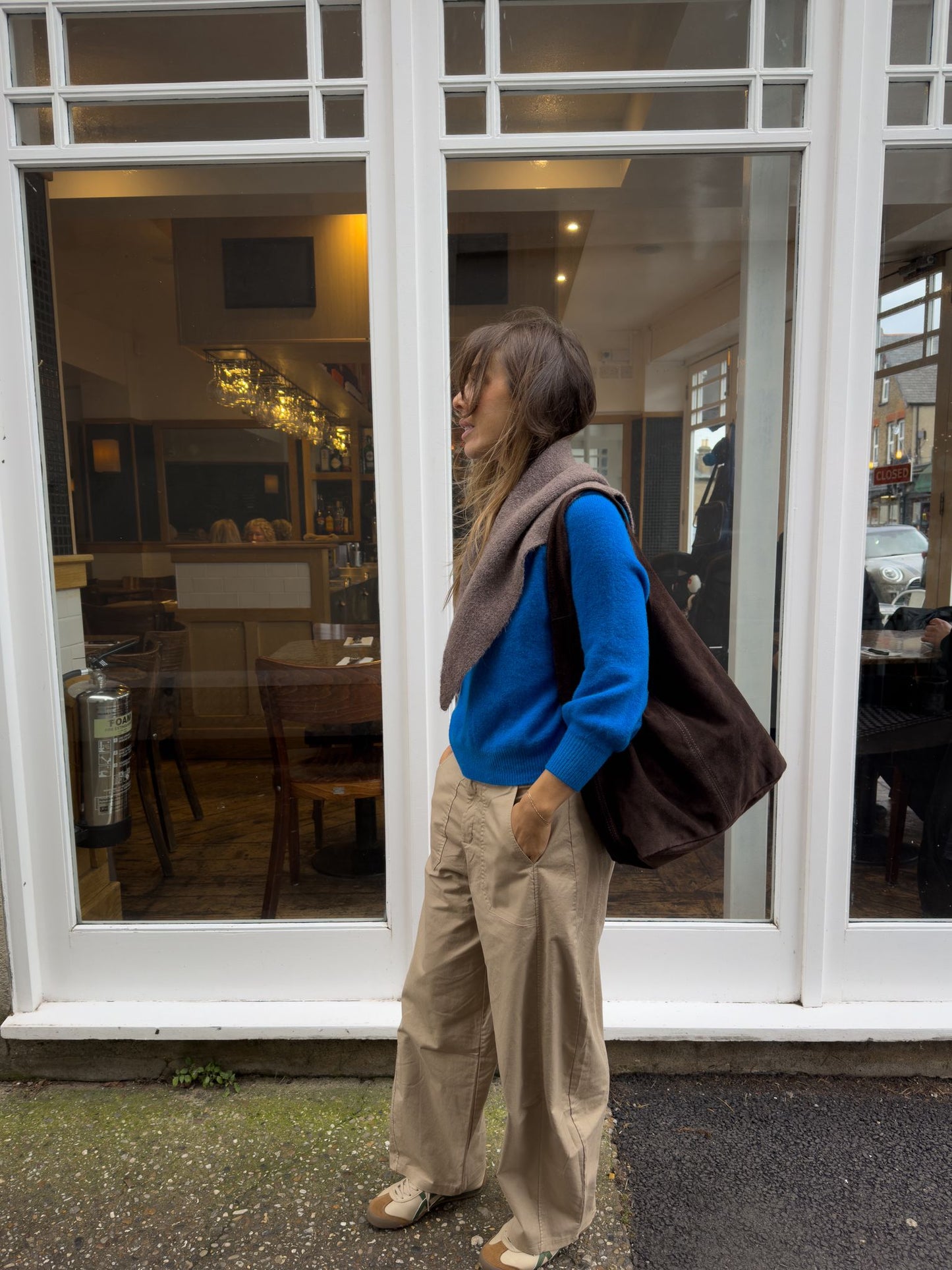 Barrel Cargo Trousers in Camel