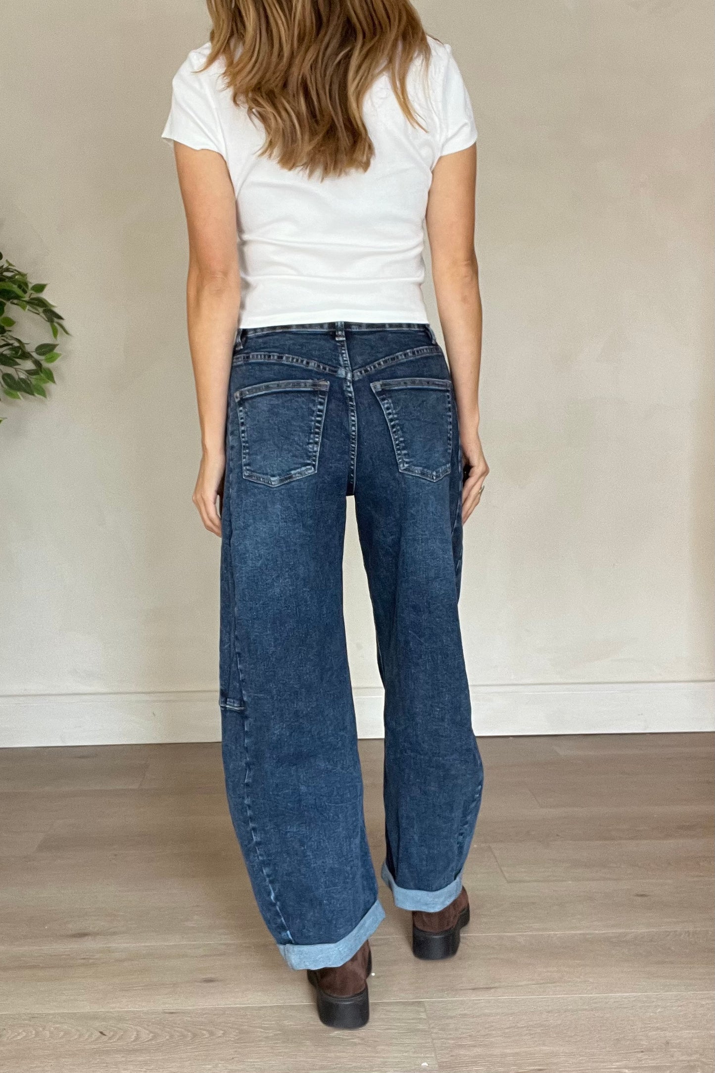 Stretch Barrel Jeans