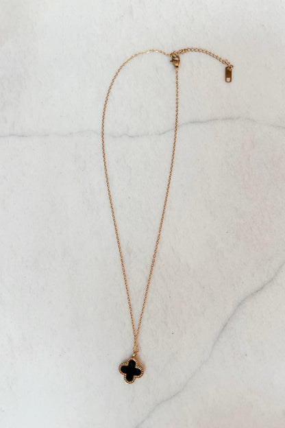 Reversible Clover Pendant