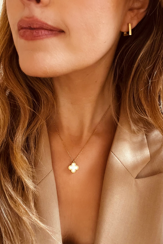 Reversible Clover Pendant