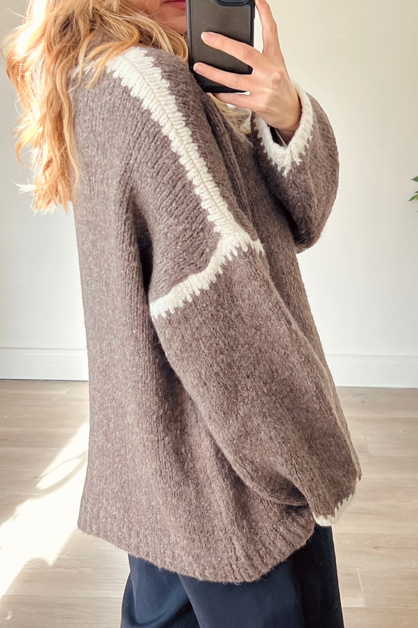 Chunky Knit High Neck Jumper