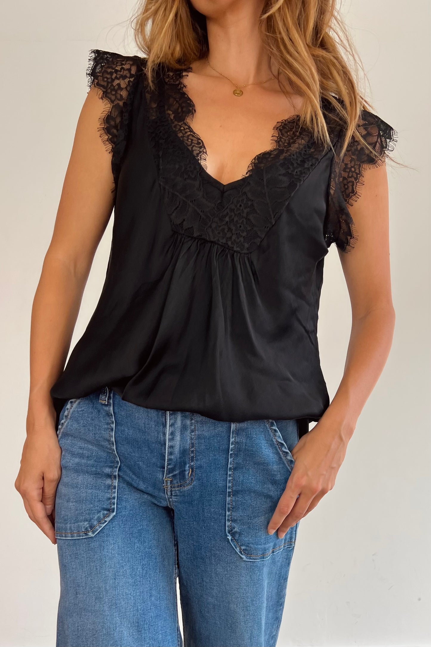 Lace Detail Cami