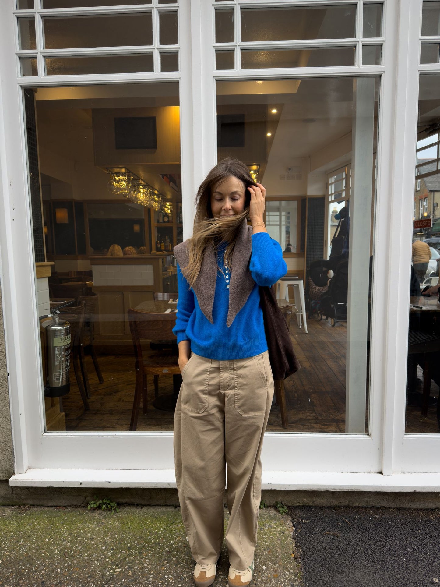 Barrel Cargo Trousers in Camel