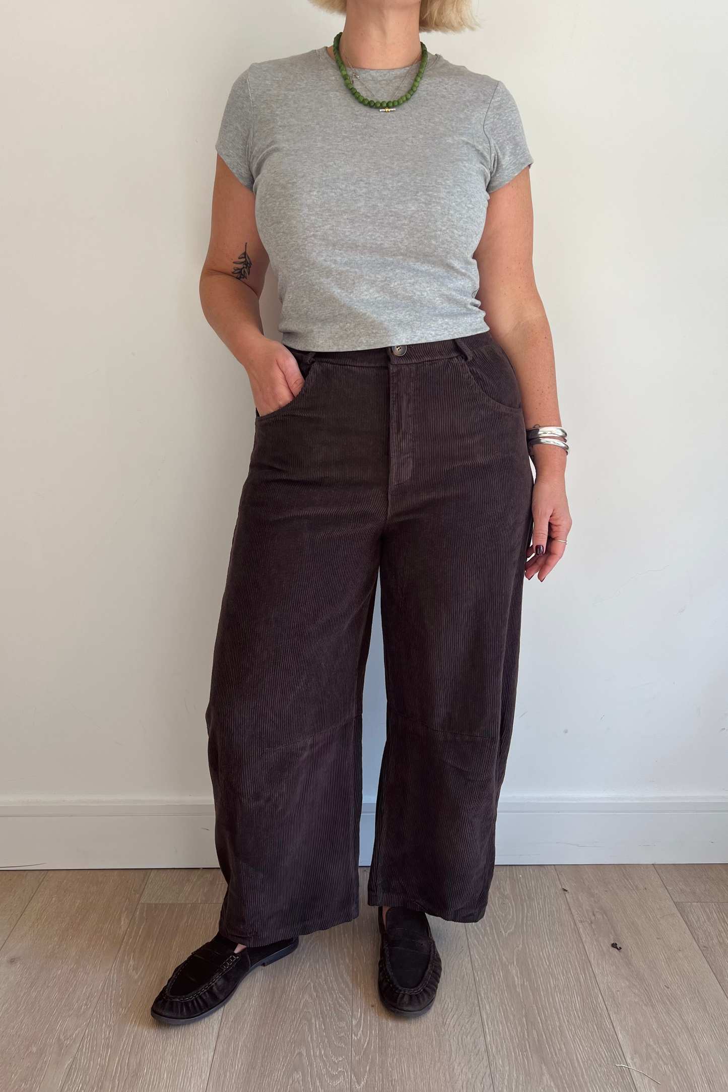 Barrel Cord Trousers
