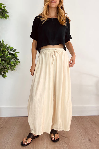 Lightweight Barrel Trousers