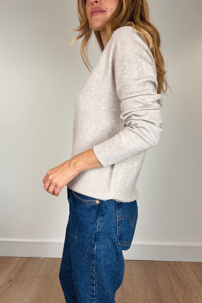 Classic Fine Knit Crew Neck Jumper