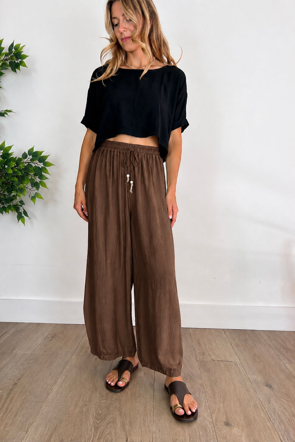 Lightweight Barrel Trousers
