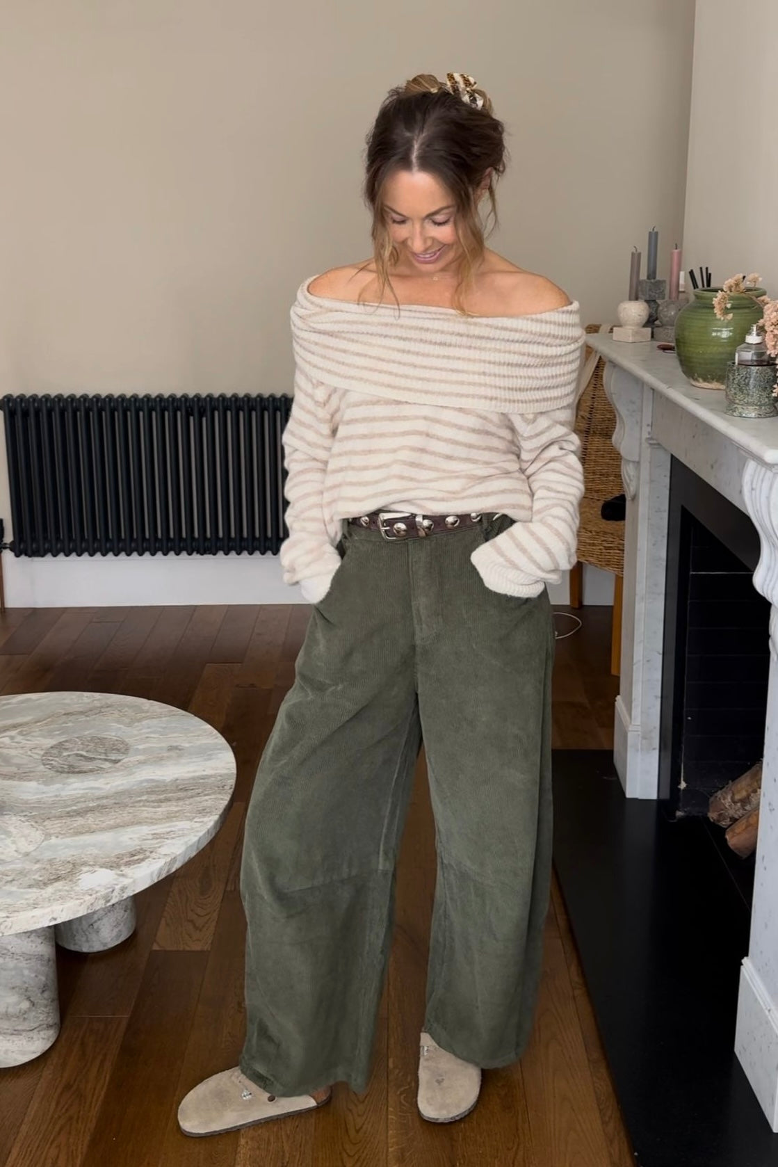 Barrel Cord Trousers