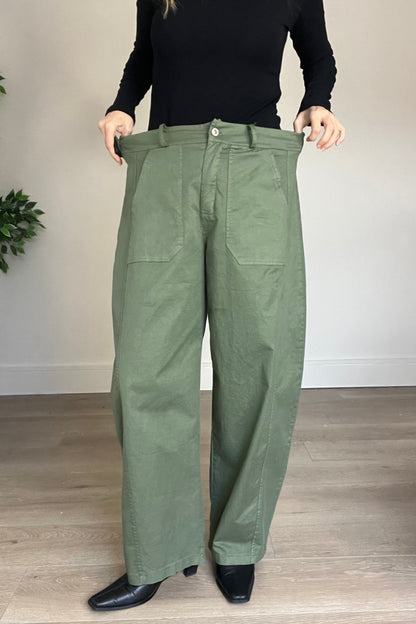 Barrel Style Trousers