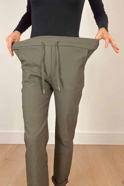 Khaki Magic Trousers