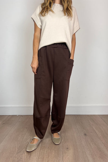 Barrel Shape Scuba Trousers