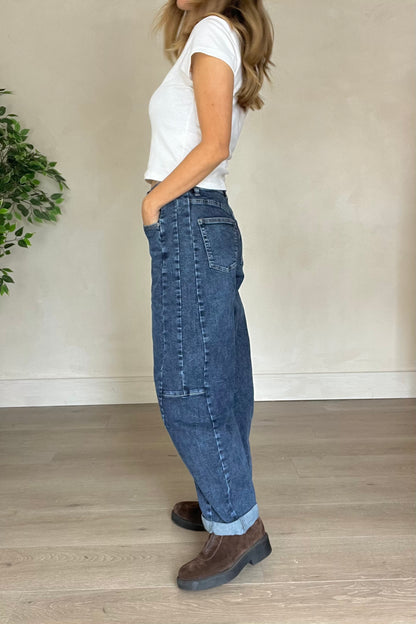 Stretch Barrel Jeans