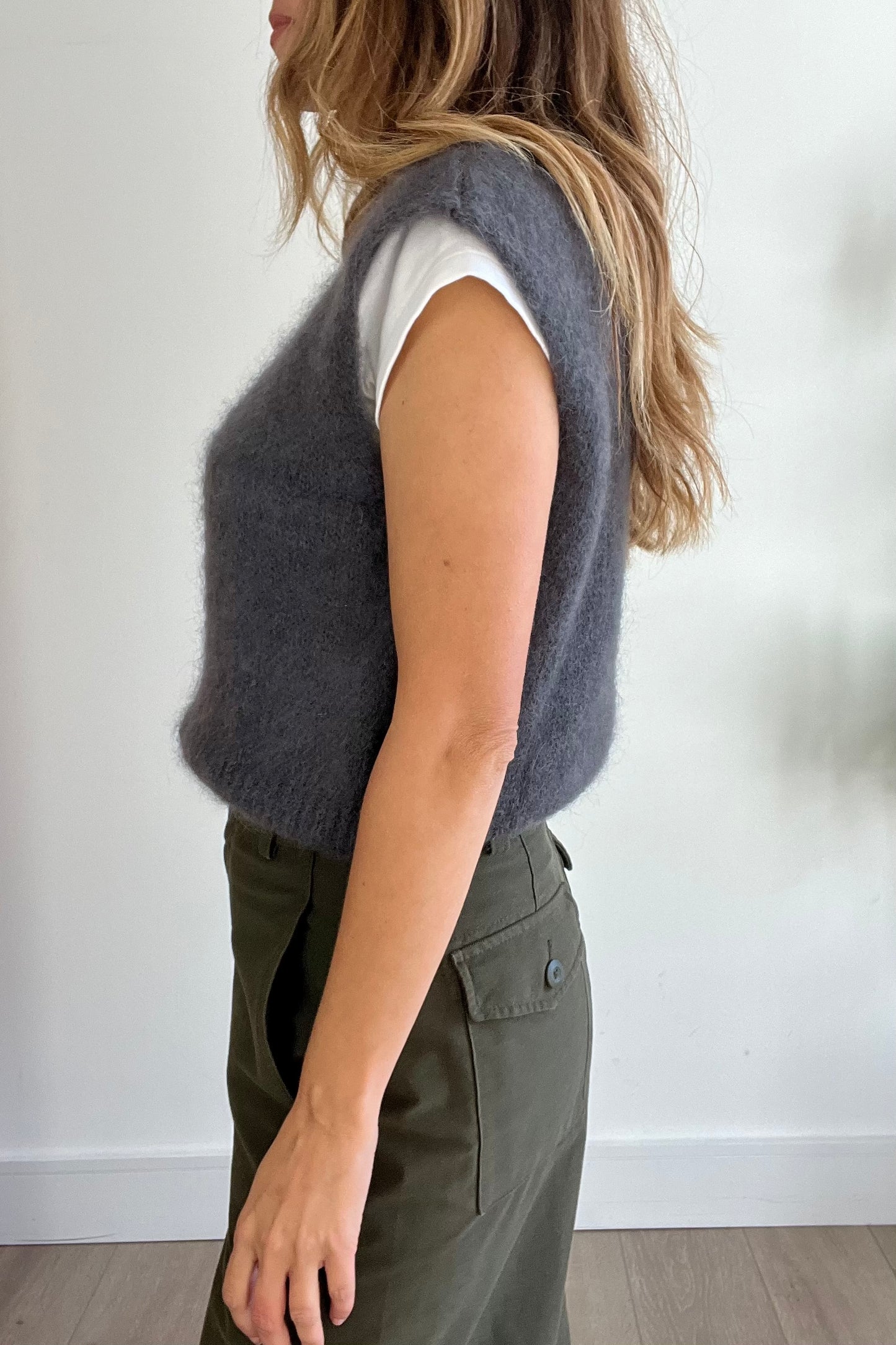 Crop Mohair Tank