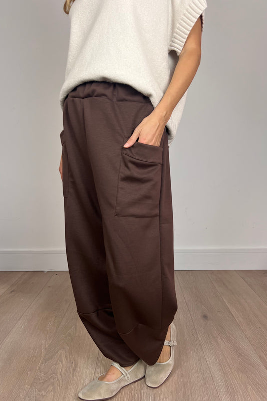 Barrel Shape Scuba Trousers