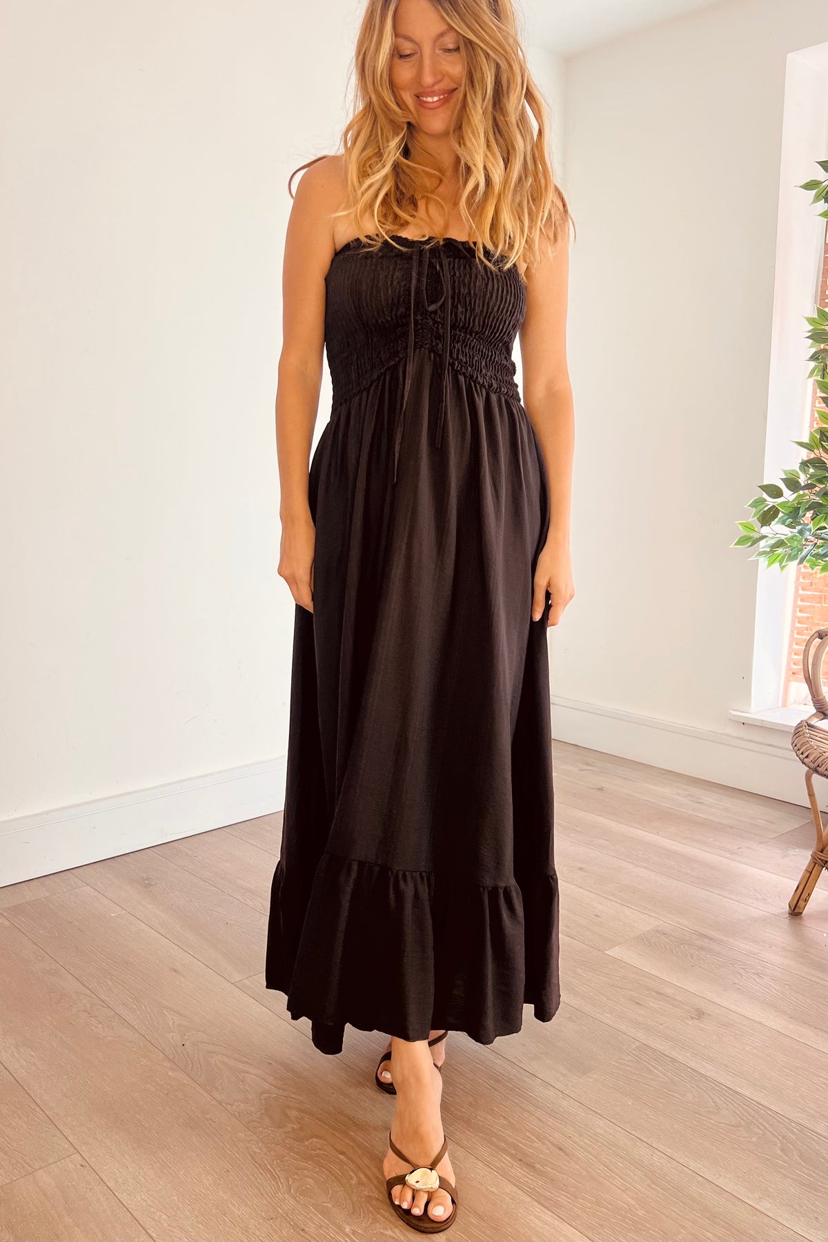 Ruched Bust Dress