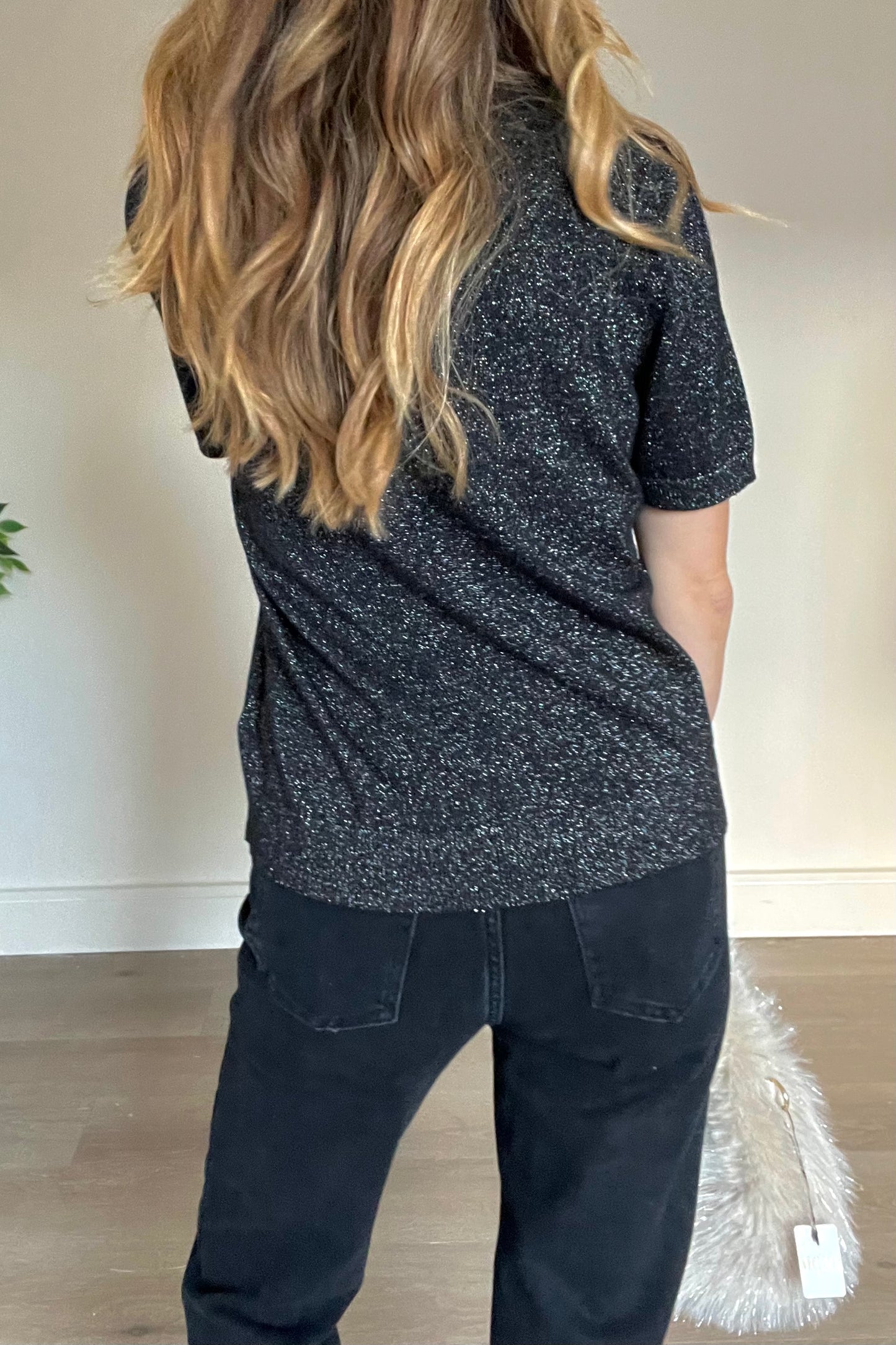 Sparkle Fine Knit Tee