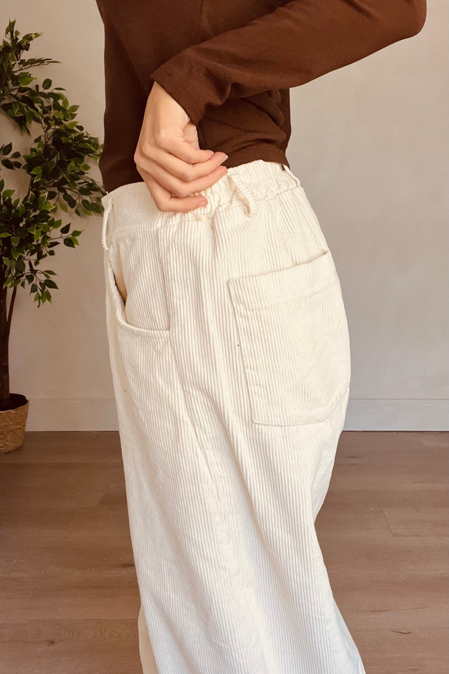 Barrel Cord Trousers