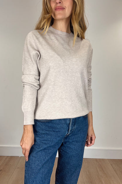 Classic Fine Knit Crew Neck Jumper
