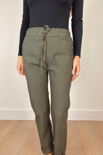 Khaki Magic Trousers