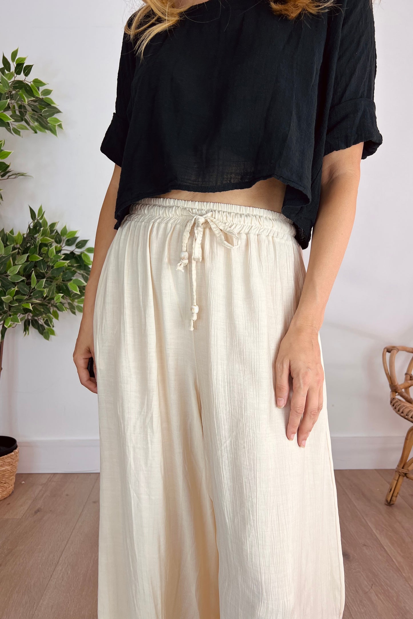 Lightweight Barrel Trousers