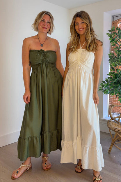 Ruched Bust Dress