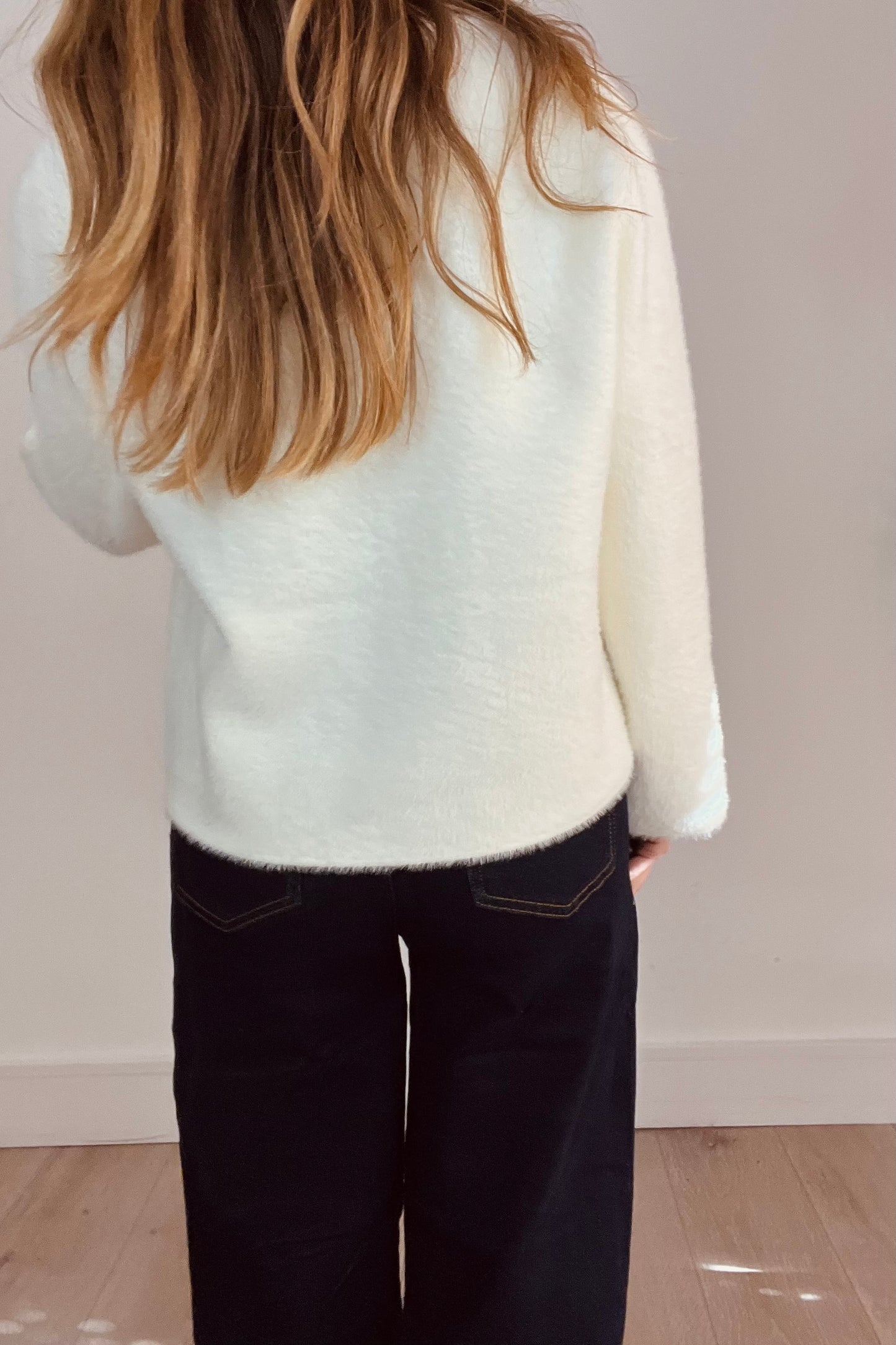 Fluffy Toggle Cardigan