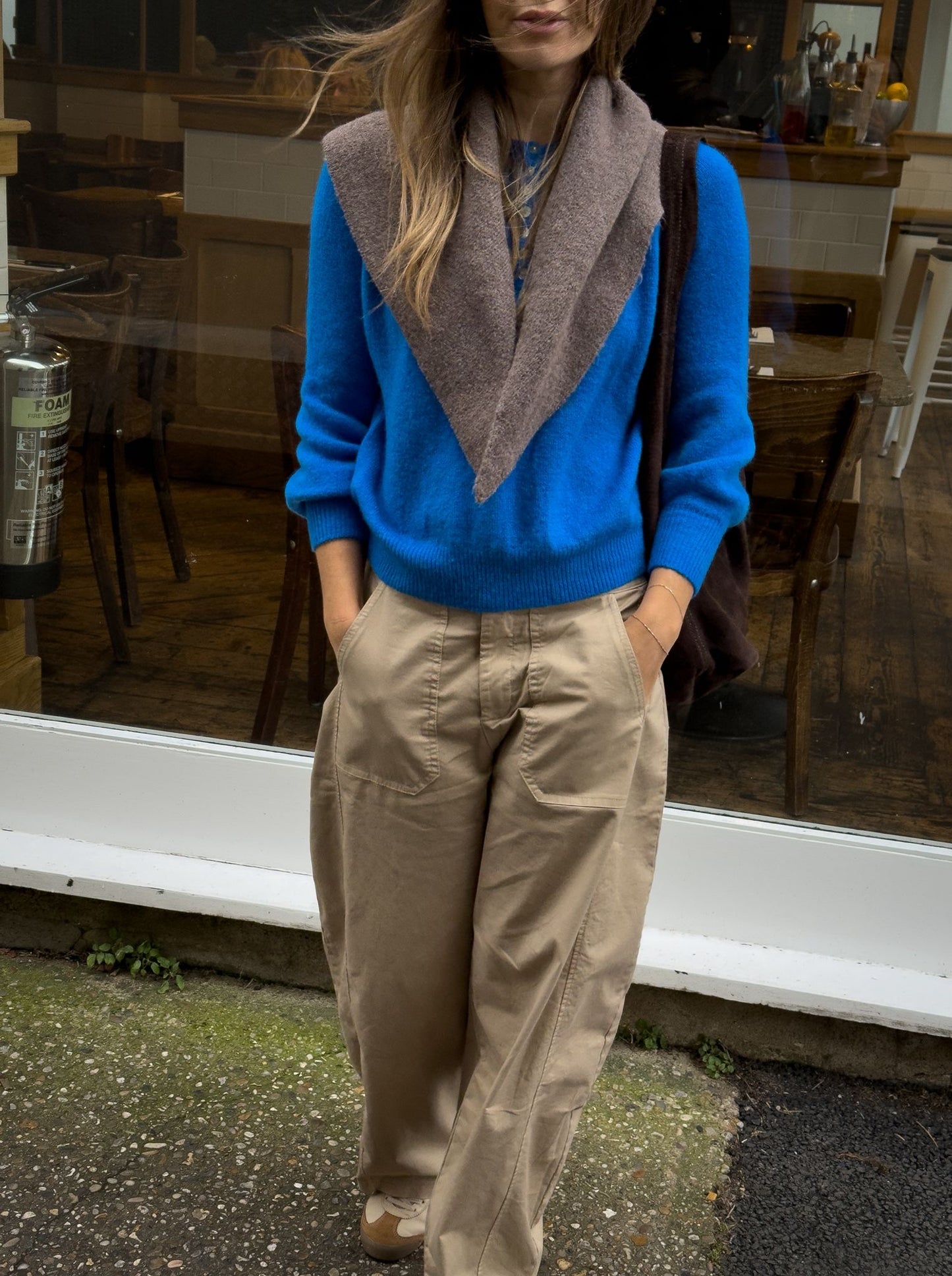 Barrel Cargo Trousers in Camel