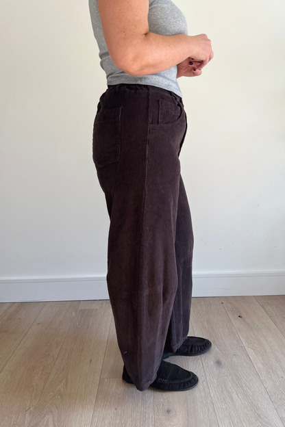 Barrel Cord Trousers