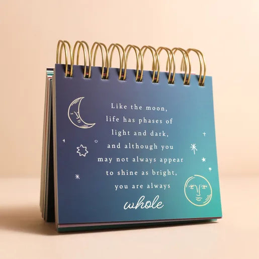 Celestial Positivity Desktop Flip Chart