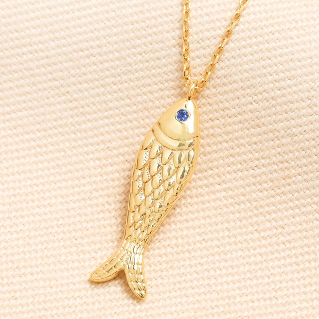 lisa angle 14 CT Gold Plated Necklace