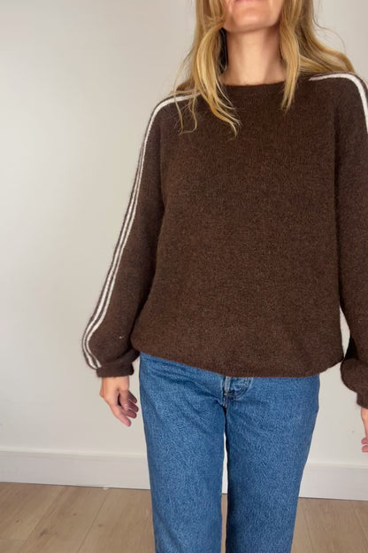Contrast Stripe Jumper